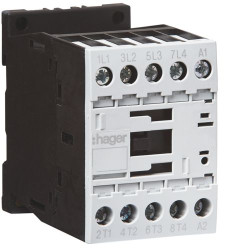 Корпусний контактор Hager EVN022E 4P 22А 24В DC AC-1