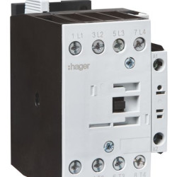Корпусний контактор Hager EVN03210E 4P 32А 24В DC 1НВ AC-1