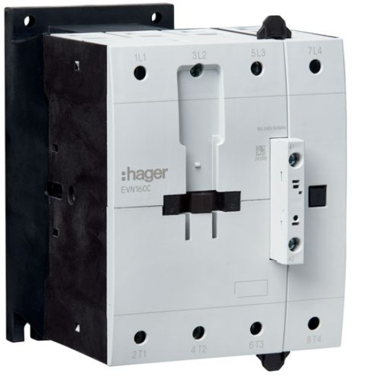 Корпусний контактор Hager EVN160C 4P 160А 230В АС AC-1