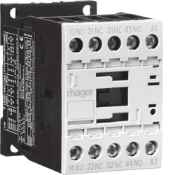 Корпусний контактор Hager EVR00422C 4P 4А 230В АС 2НВ+2НЗ AC-15