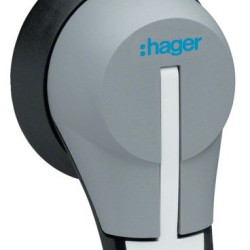 Виносна ручка Hager HZC002 для вимикачів HA 125А-630А IP55