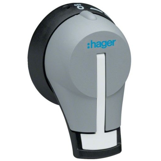 Виносна ручка Hager HZC002 для вимикачів HA 125А-630А IP55