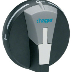 Виносна ручка Hager HZC010 для вимикачів HAB/HAC 20А-80A IP55