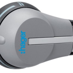 Виносна ручка Hager HZI001 для вимикачів HI…R 63А-125A IP55