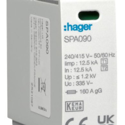 Вставний модуль Hager SPA090 1P T1+T2 L-N для SPA9xxx
