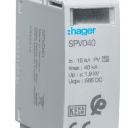 Вставний фотоелектричний модуль Hager SPV040 T2 1P для SPV340