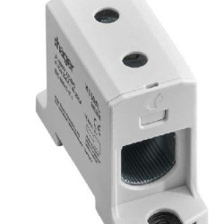 Клема для Al+Cu Hager K150AL 25-150мм2 сіра