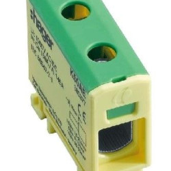 Клема для Al+Cu Hager K50AE 2.5-50мм2 жовто-зелена