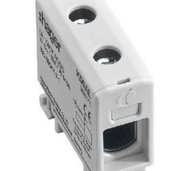 Клема для Al+Cu Hager K50AL 2.5-50мм2 сіра