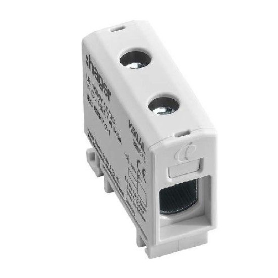 Клема для Al+Cu Hager K50AL 2.5-50мм2 сіра