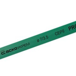 Термоусаджувальна трубка Аско-Укрем PRO Ø 7,0/3,5 зелена (A0150040492)