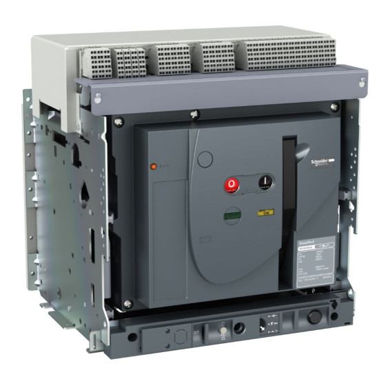 Повітряний автоматичний вимикач Schneider Electric MVS1000А MVS10N3MW0D 1000А 50кА 3P викатний