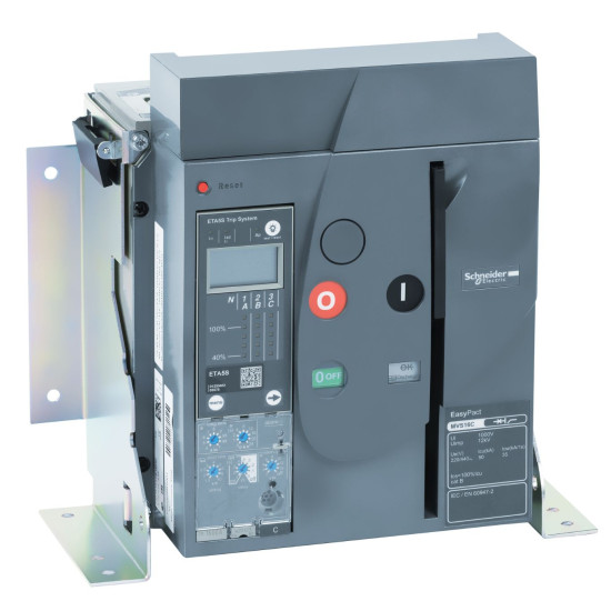 Повітряний автоматичний вимикач Schneider Electric MVS1250А MVS12C3MF2A 1250А 50кА 3P стаціонарний