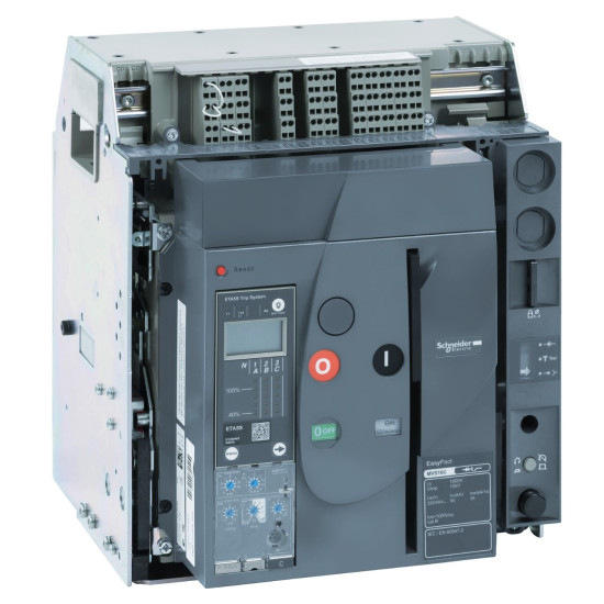 Повітряний автоматичний вимикач Schneider Electric MVS1600А MVS16C3MW2A 1600А 50кА 3P викатний