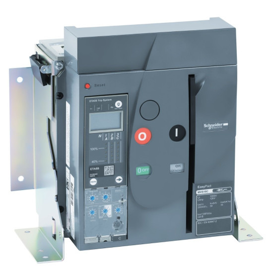 Повітряний автоматичний вимикач Schneider Electric MVS1600А MVS16C3MF2A 1600А 50кА 3P стаціонарний