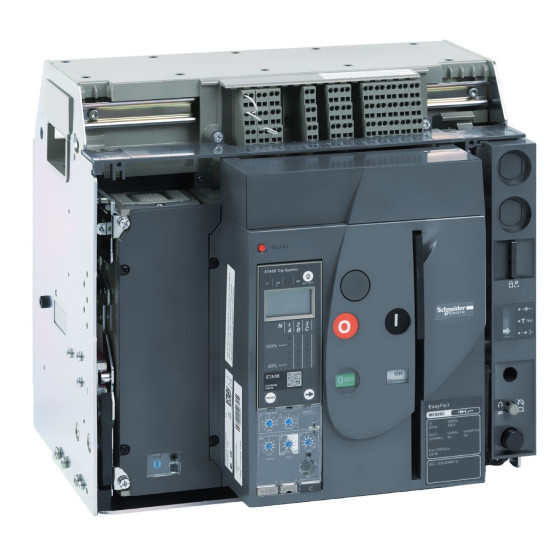 Повітряний автоматичний вимикач Schneider Electric MVS1600А MVS16C4MW5A 1600А 50кА 4P викатний