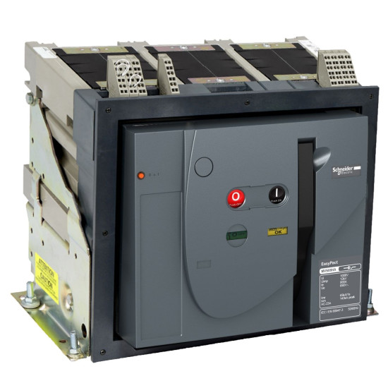 Повітряний автоматичний вимикач Schneider Electric MVS2000А MVS20N3MF0D 2000А 50кА 3P стаціонарний