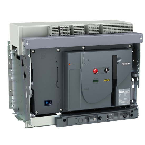 Повітряний автоматичний вимикач Schneider Electric MVS2500А MVS25N4MW0D 2500А 50кА 4P викатний