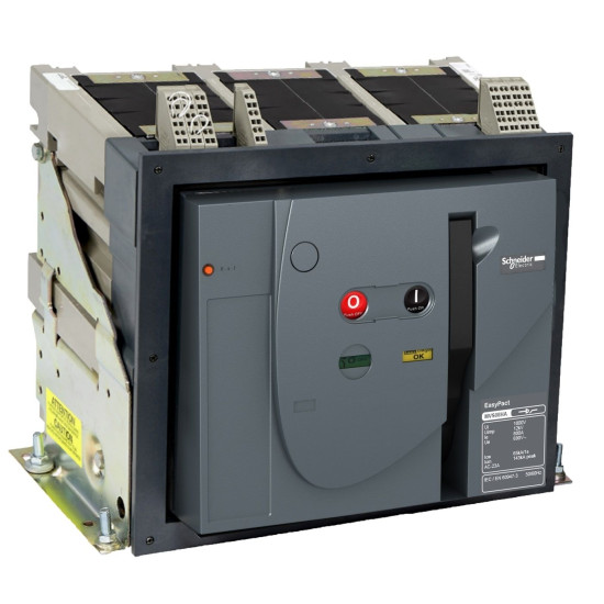 Повітряний автоматичний вимикач Schneider Electric MVS2500А MVS25H3MF0D 2500А 65кА 3P стаціонарний