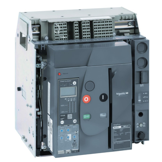 Повітряний автоматичний вимикач Schneider Electric MVS800А MVS08C3MW2A 800А 50кА 3P викатний
