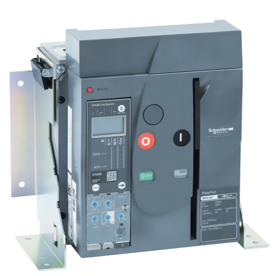 Повітряний автоматичний вимикач Schneider Electric MVS800А MVS08C3MF2A 800А 50кА 3P стаціонарний