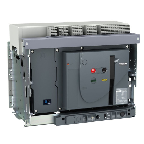Повітряний автоматичний вимикач Schneider Electric MVS800А MVS08N4MW0D 800А 50кА 4P викатний