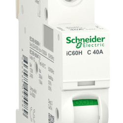 Автоматичний вимикач Schneider Electric iC60H A9F89140 1P 40A C