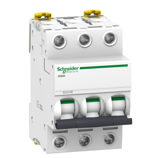 Автоматичний вимикач Schneider Electric iC60H A9F89310 3P 10A C