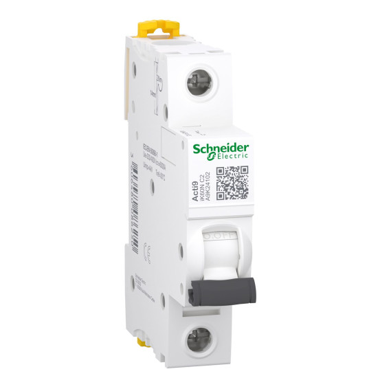 Автоматичний вимикач Schneider Electric iK60 A9K24102 1P 2A C