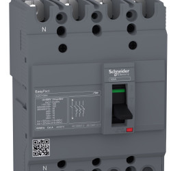 Автоматичний вимикач Schneider Electric EASYPACT EZC100H 4P 30кА 100А