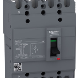 Автоматичний вимикач Schneider Electric EASYPACT EZC100H 4P 30кА 80А