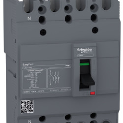 Автоматичний вимикач Schneider Electric EASYPACT EZC100N 4P 15кА 100А