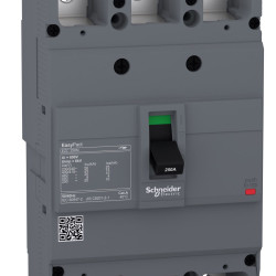 Автоматичний вимикач Schneider Electric EASYPACT EZC250N 3P3T 25кА 175A