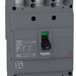 Автоматичний вимикач Schneider Electric EASYPACT EZC250N 3P3T 25кА 225A