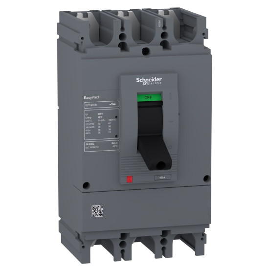 Автоматичний вимикач Schneider Electric EASYPACT EZC400N 3P3T 36кА 350А