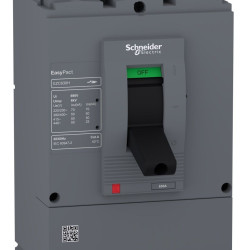 Автоматичний вимикач Schneider Electric EASYPACT EZC630H 3P3D 50кА 500А