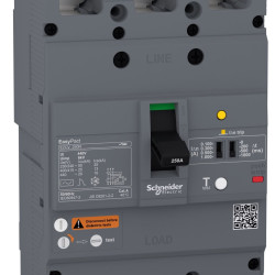 Автоматичний вимикач Schneider Electric EASYPACT EZCV250N 3P3T 25кА 100А
