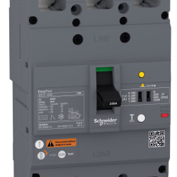 Автоматичний вимикач Schneider Electric EASYPACT EZCV250N 3P3T 25кА 125А