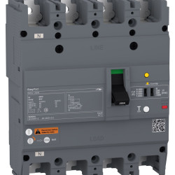 Автоматичний вимикач Schneider Electric EASYPACT EZCV250N 4P3T 25кА 125А