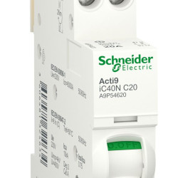 Автоматичний вимикач Schneider Electric Acti9 A9P54620 1P+N 20А C 6кА