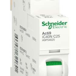 Автоматичний вимикач Schneider Electric Acti9 A9P54625 1P+N 25А C 6кА