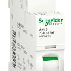 Автоматичний вимикач Schneider Electric Acti9 A9P44606 1P+N 6А B 6кА