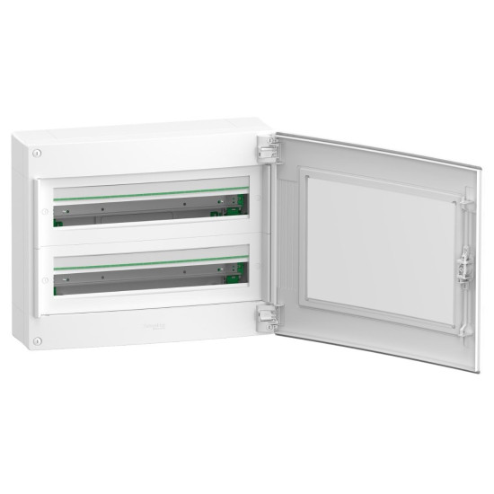 Навісний щит Schneider Electric PrismaSeT XS LVSXR224 2 ряди 48М прозорі двері