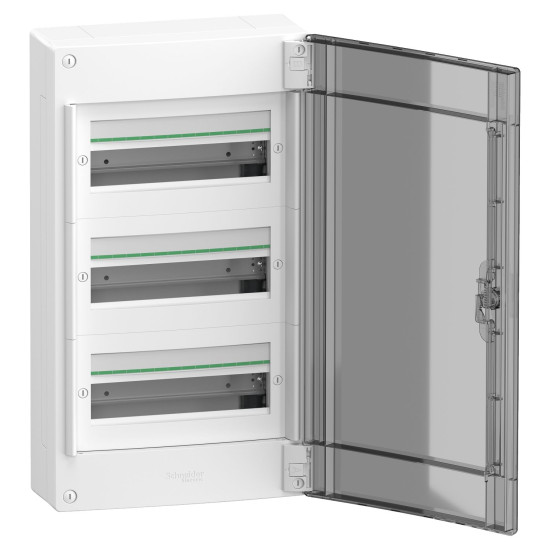 Навісний щит Schneider Electric PrismaSeT XS LVSXR313 3 ряди 39М димчасті двері