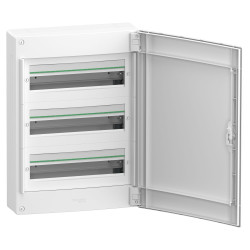 Навісний щит Schneider Electric PrismaSeT XS LVSXQ318 3 ряди 54М білі двері