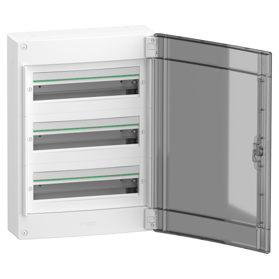 Навісний щит Schneider Electric PrismaSeT XS LVSXR318 3 ряди 54М димчасті двері