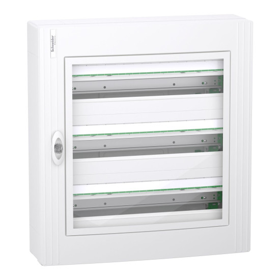 Навісний щит Schneider Electric PrismaSeT XS LVSXR324 3 ряди 72М прозорі двері