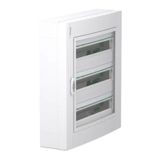 Навісний щит Schneider Electric PrismaSeT XS LVSXR324 3 ряди 72М прозорі двері
