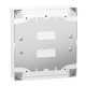 Навісний щит Schneider Electric PrismaSeT XS LVSXR324 3 ряди 72М прозорі двері