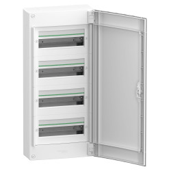 Навісний щит Schneider Electric PrismaSeT XS LVSXQ413 4 ряди 52М білі двері